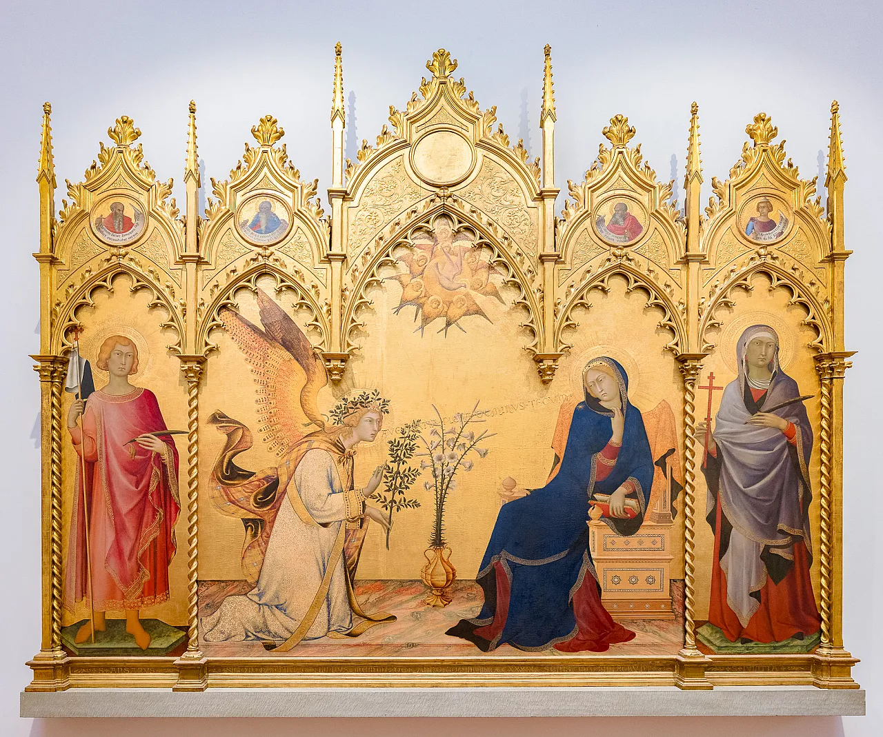 Simone Martini: Angyali üdvözlet