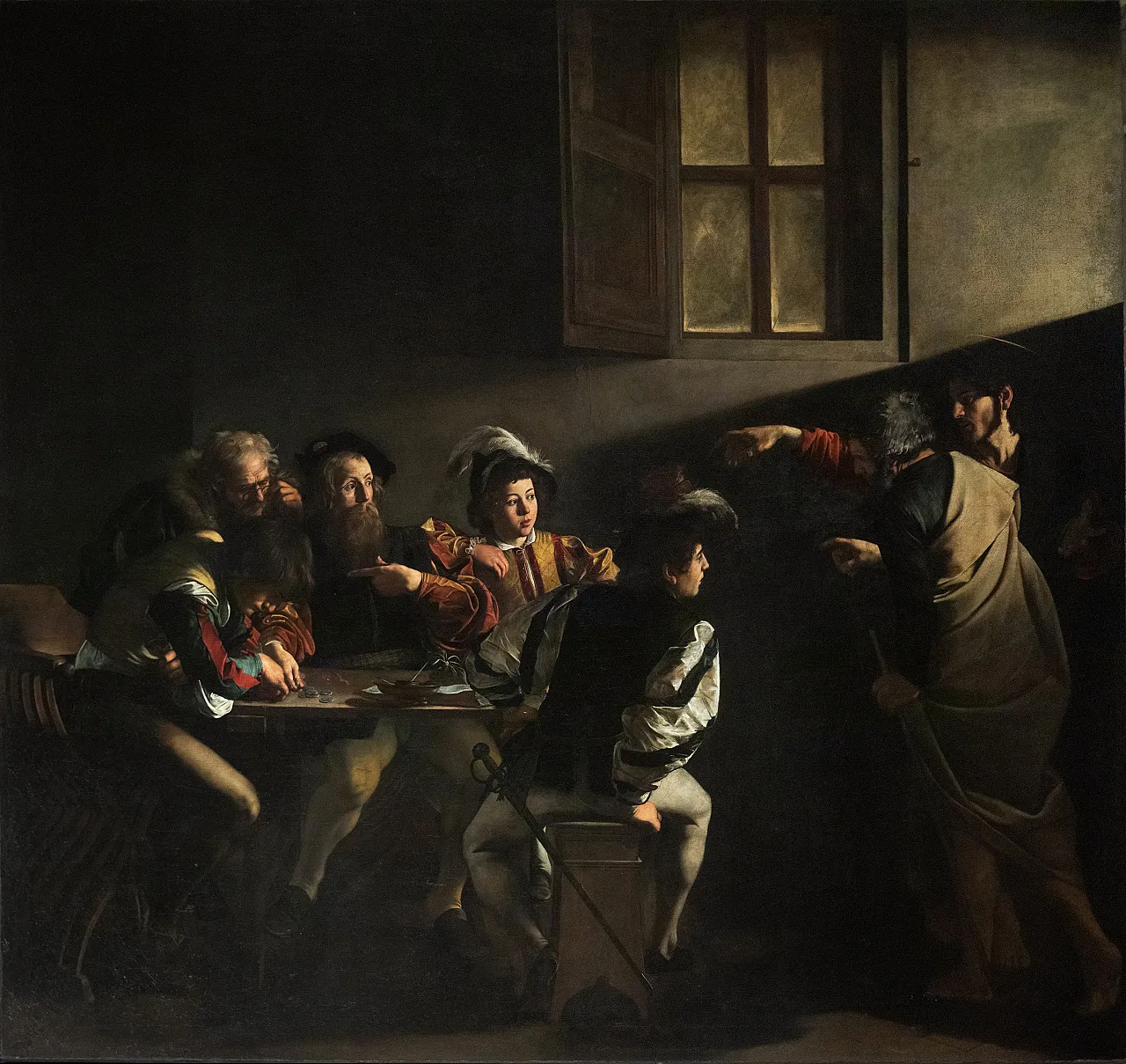 Caravaggio: Szent Máté elhívása