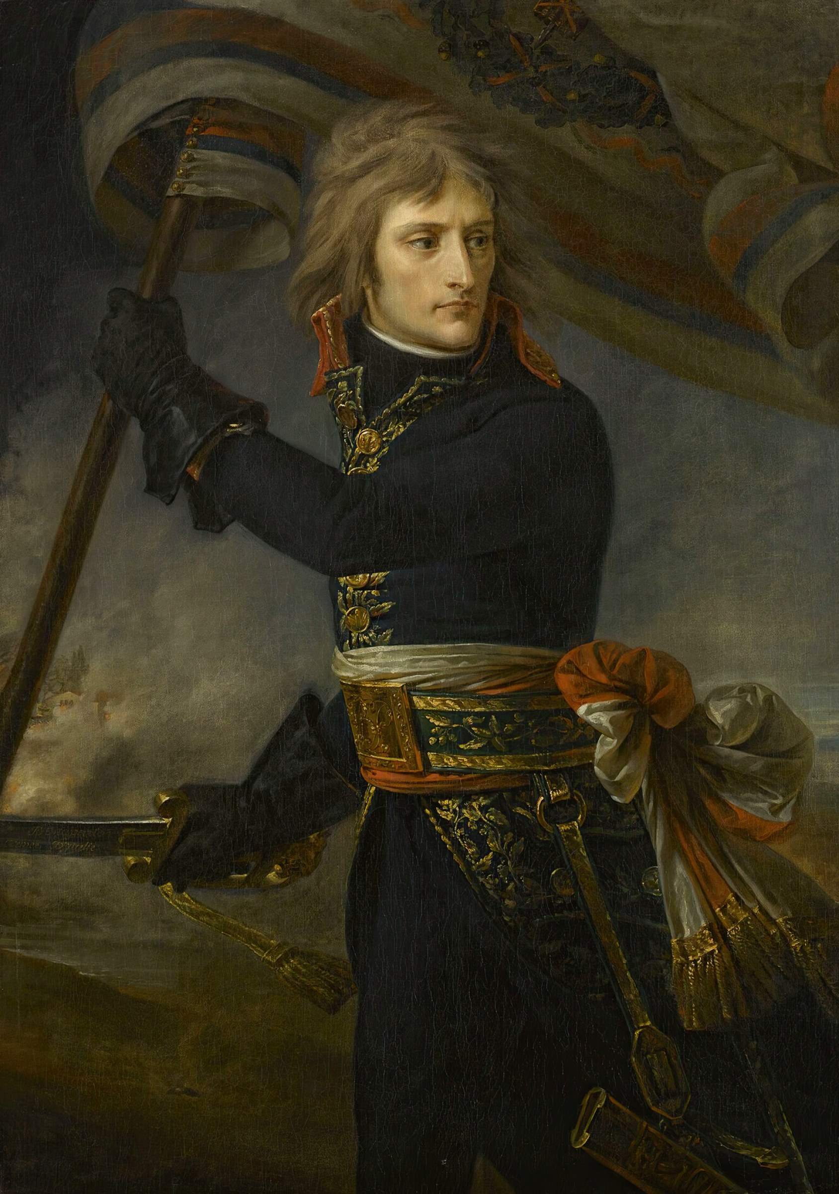 Bonaparte az arcole-i hídnál
