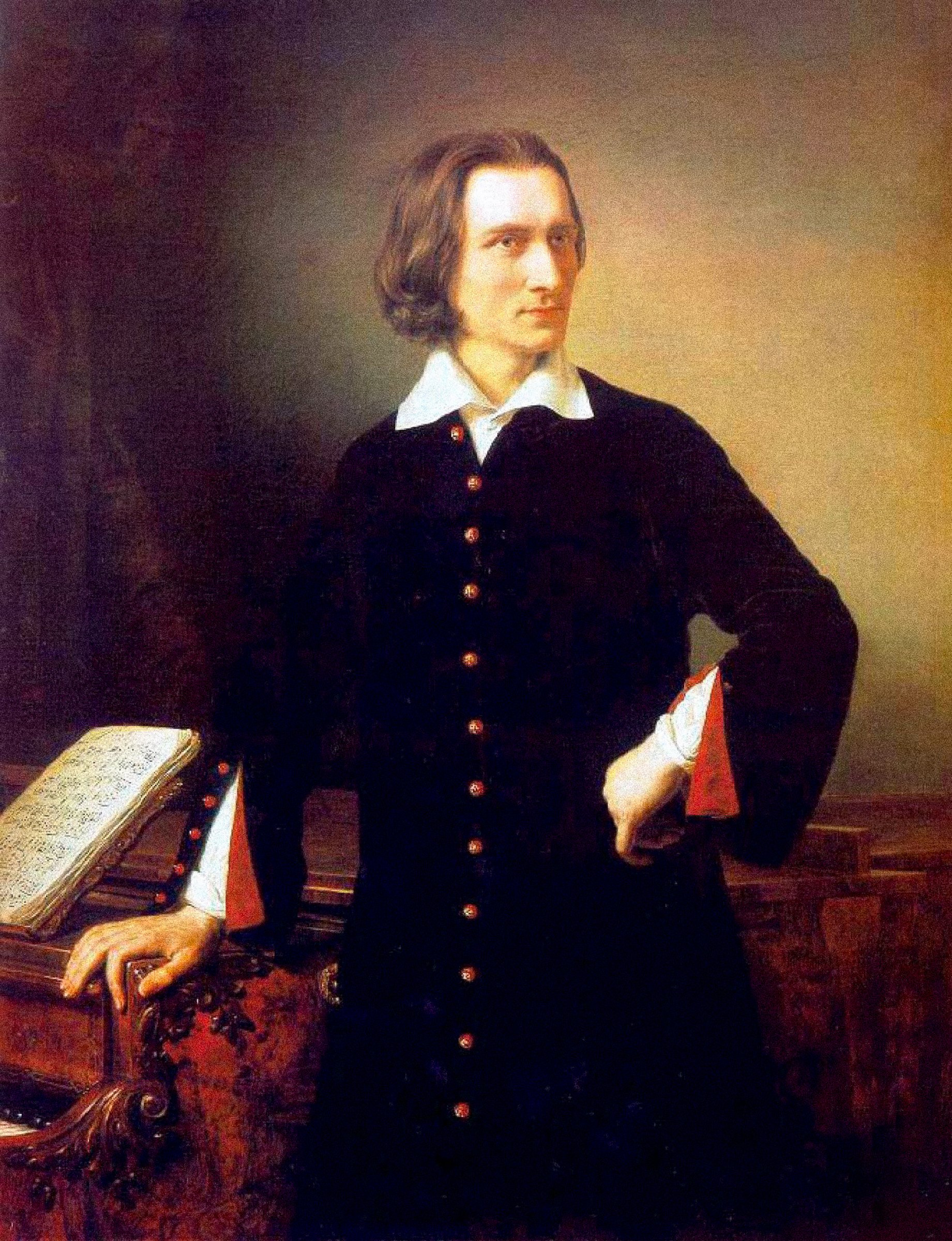 Liszt Ferenc portréja