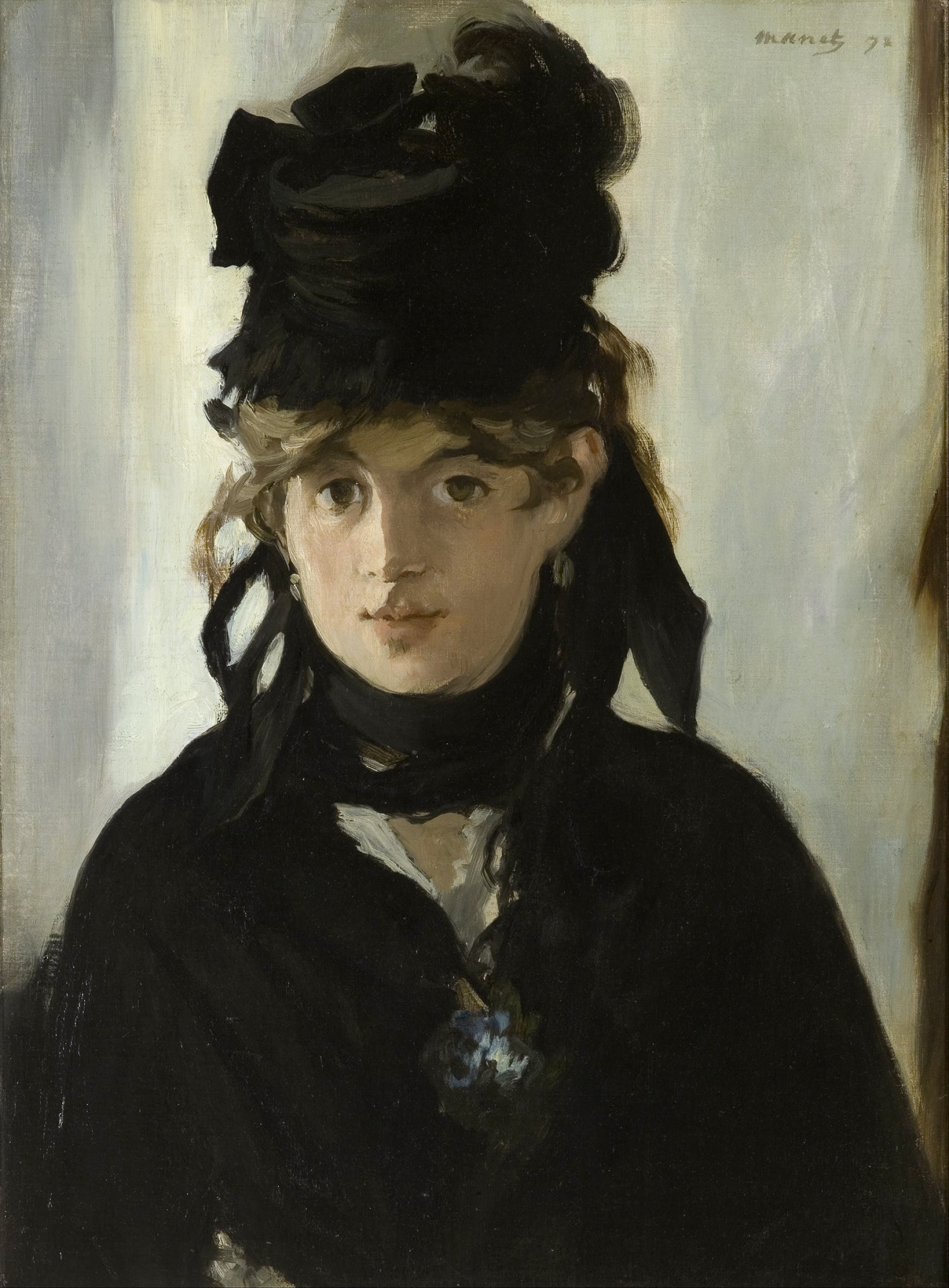 Berthe Morisot ibolyacsokorral