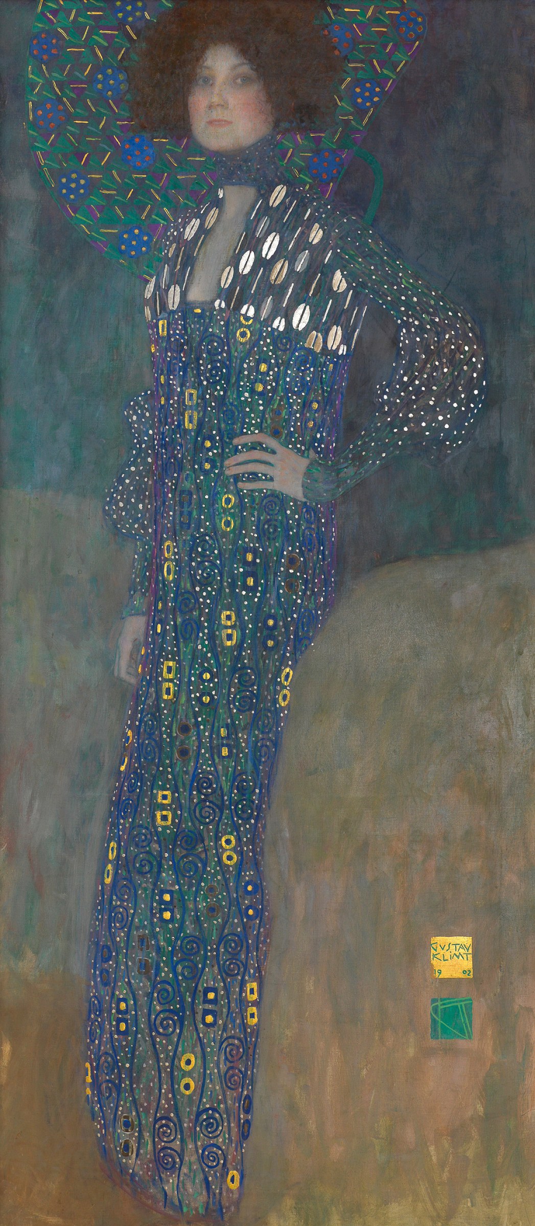 Emilie Flöge portréja