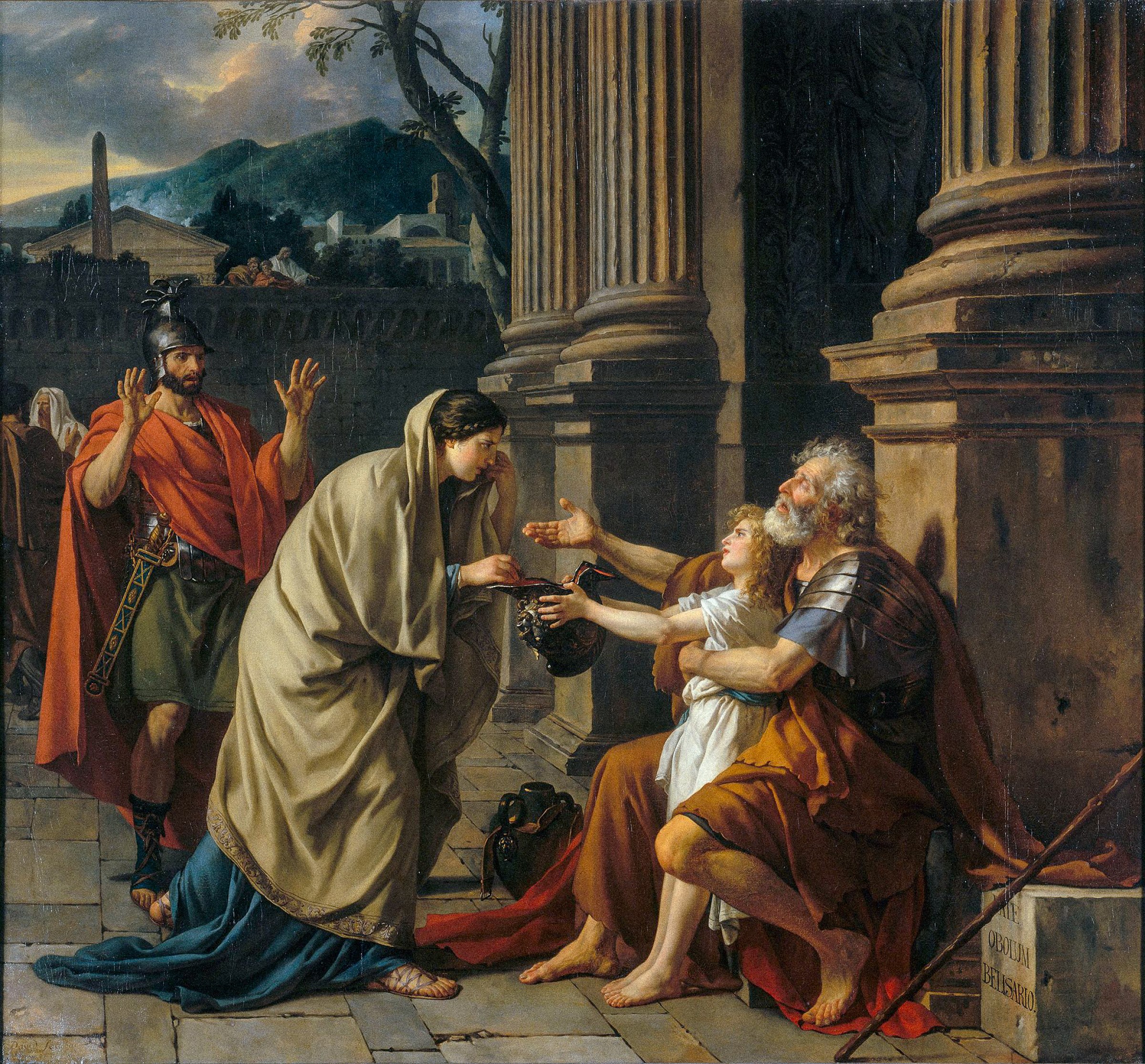 Belisarius alamizsnát kér