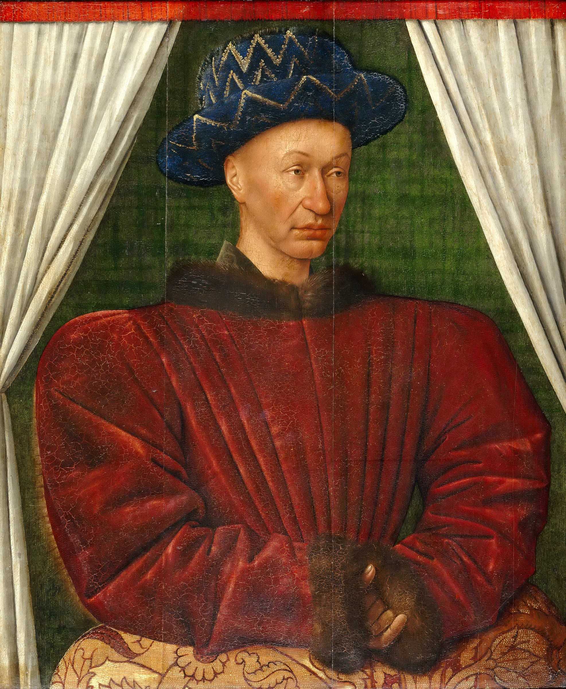 VII. Károly portréja