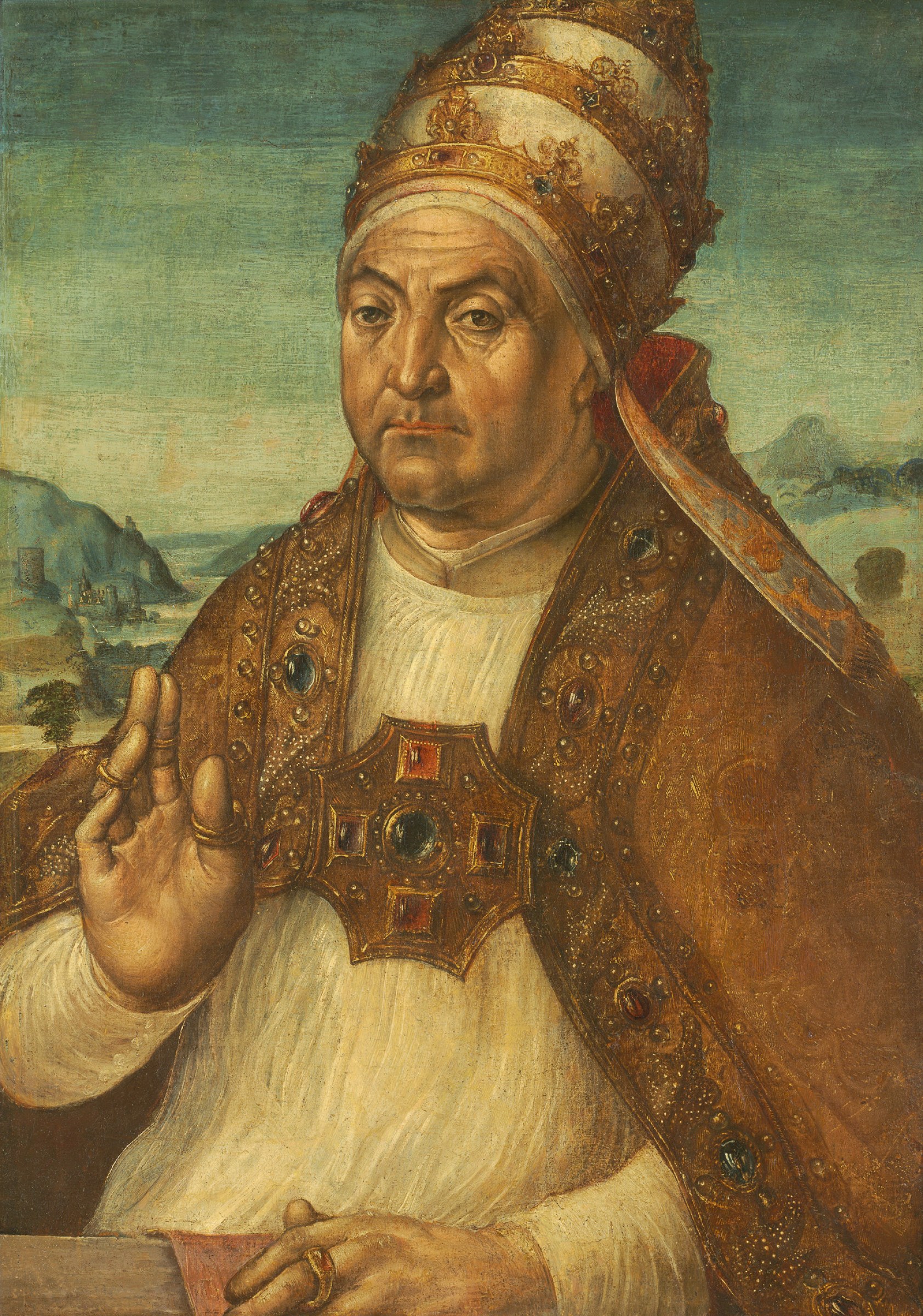 IV. Sixtus pápa portréja