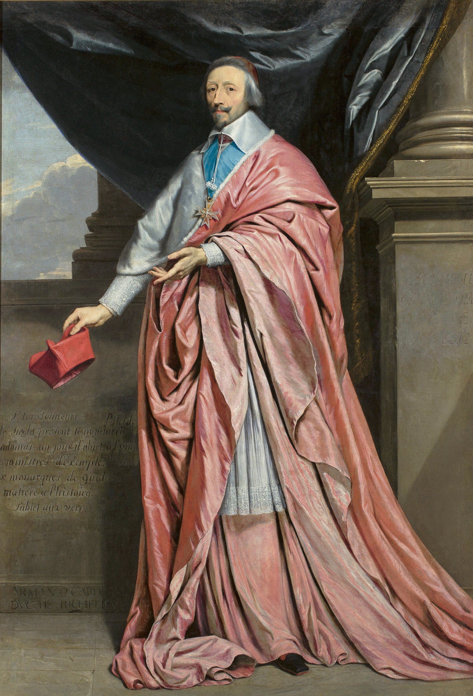 Richelieu bíboros portréja