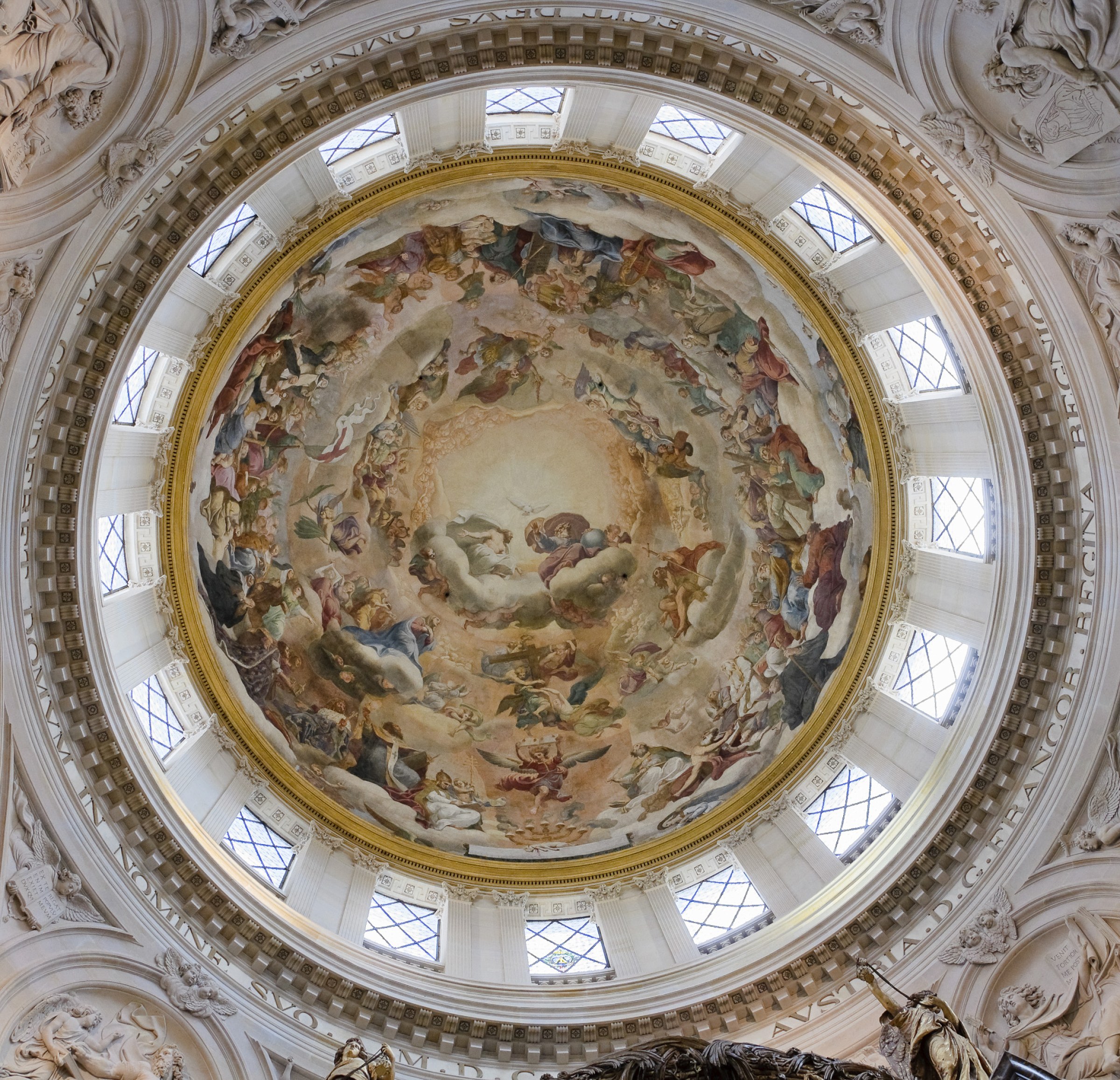 Kupola-freskó, Val-de-Grâce
