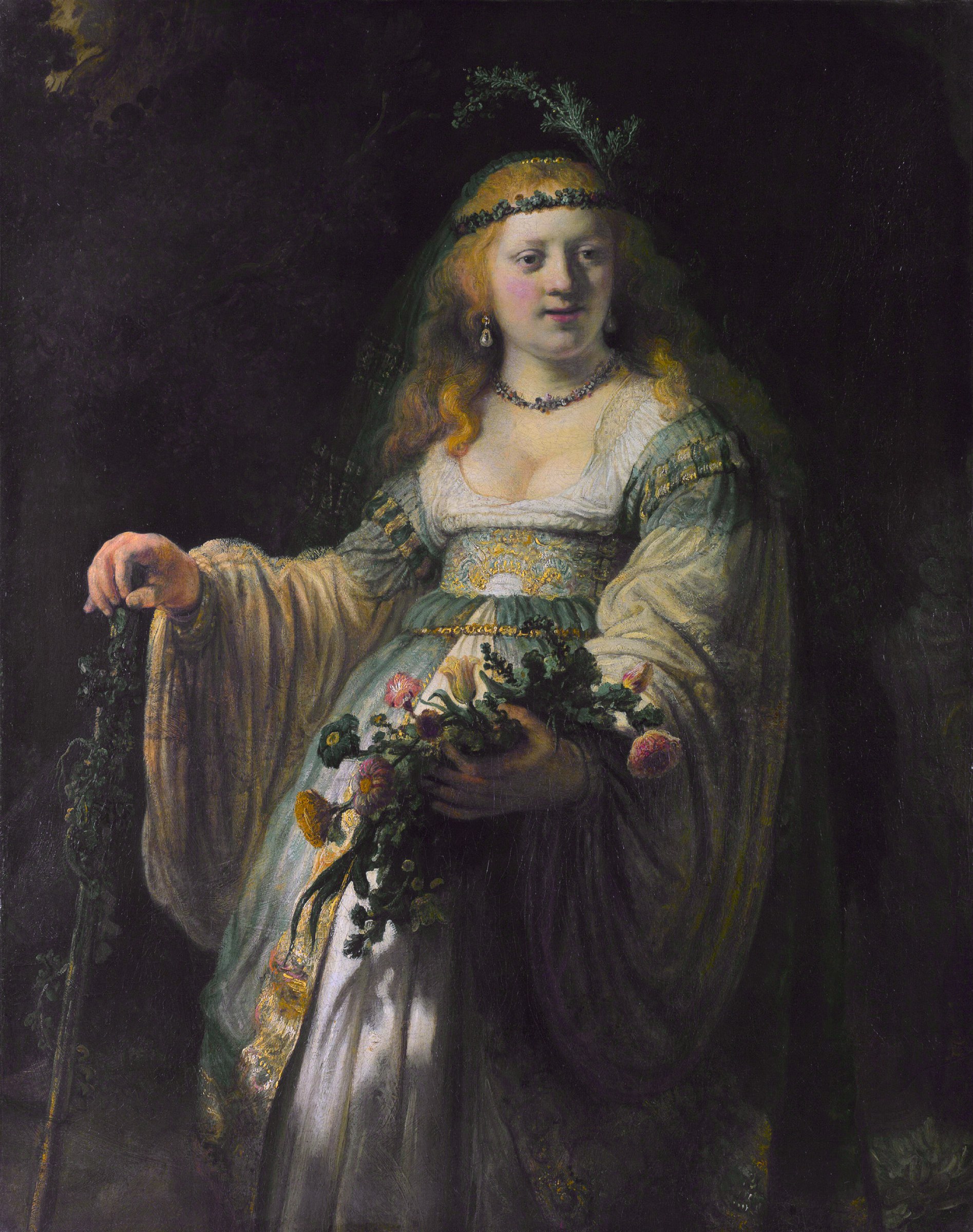 Saskia van Uylenburgh árkádiai jelmezben
