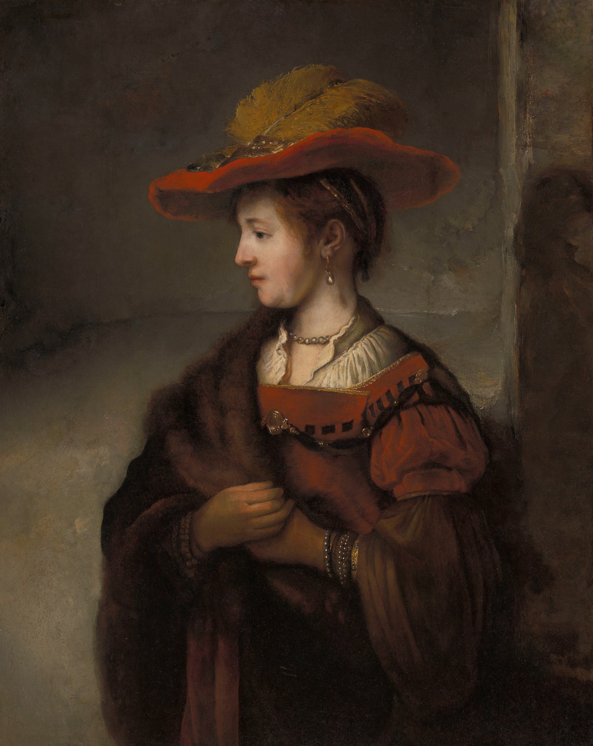 Saskia van Uylenburgh portréja