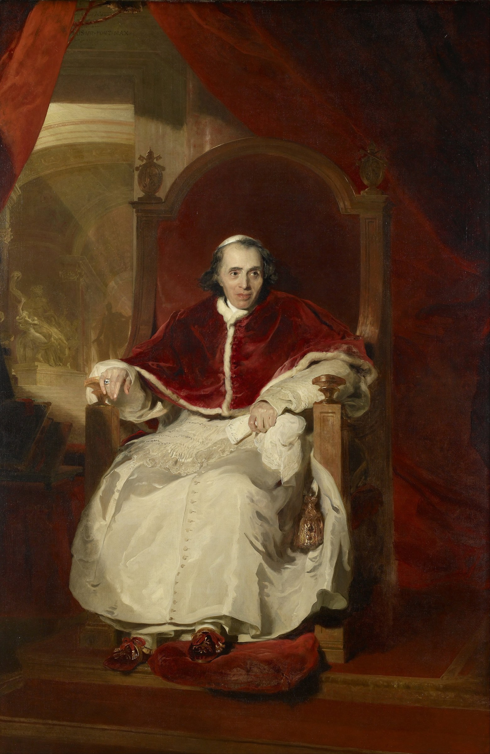 VII. Pius pápa portréja